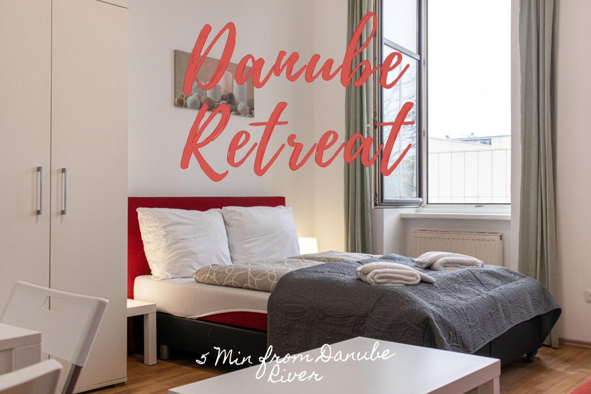 Homelike 2Br Apt. @Millenium Tower/Danube River Bécs Kültér fotó