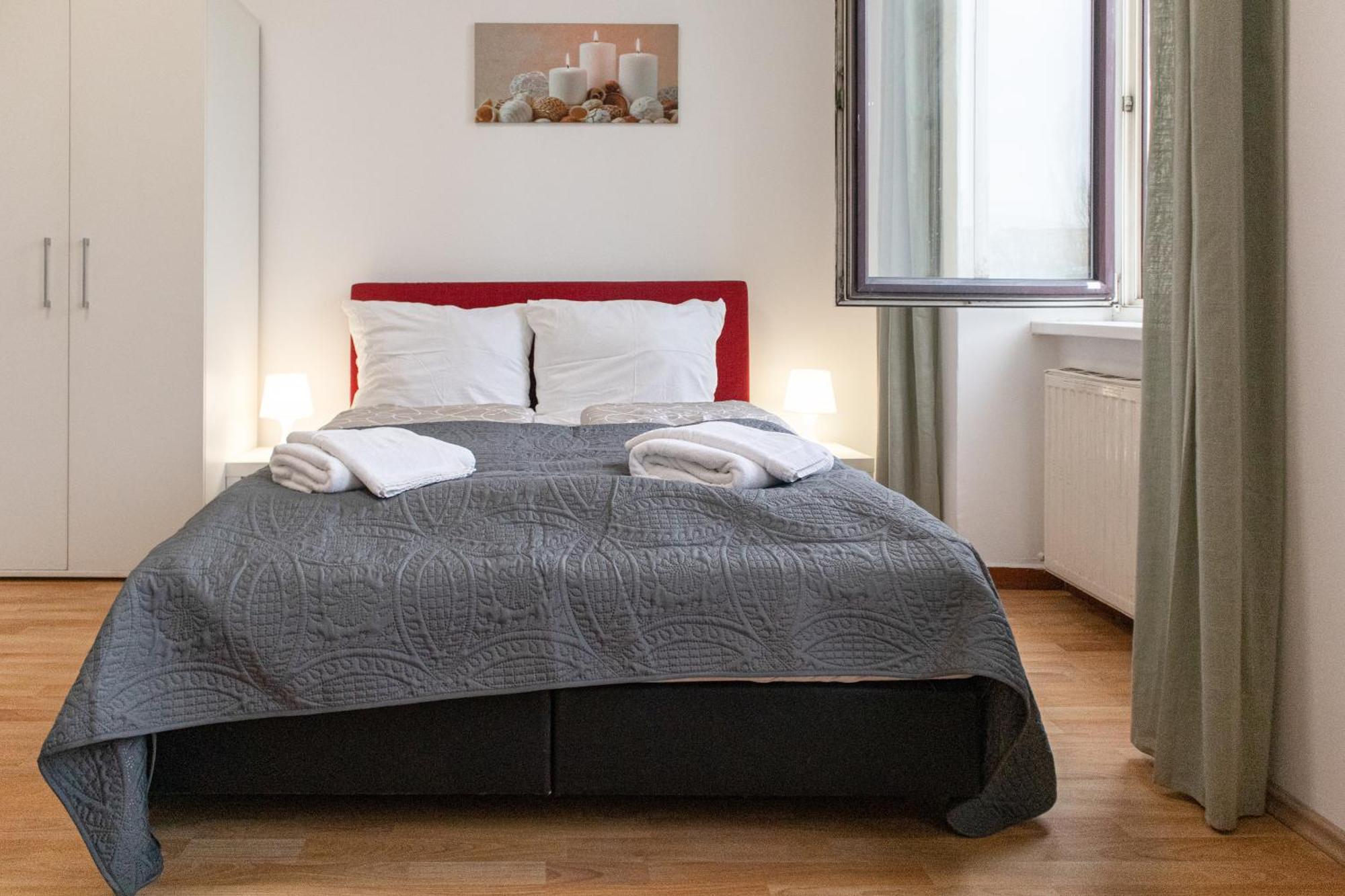 Homelike 2Br Apt. @Millenium Tower/Danube River Bécs Kültér fotó