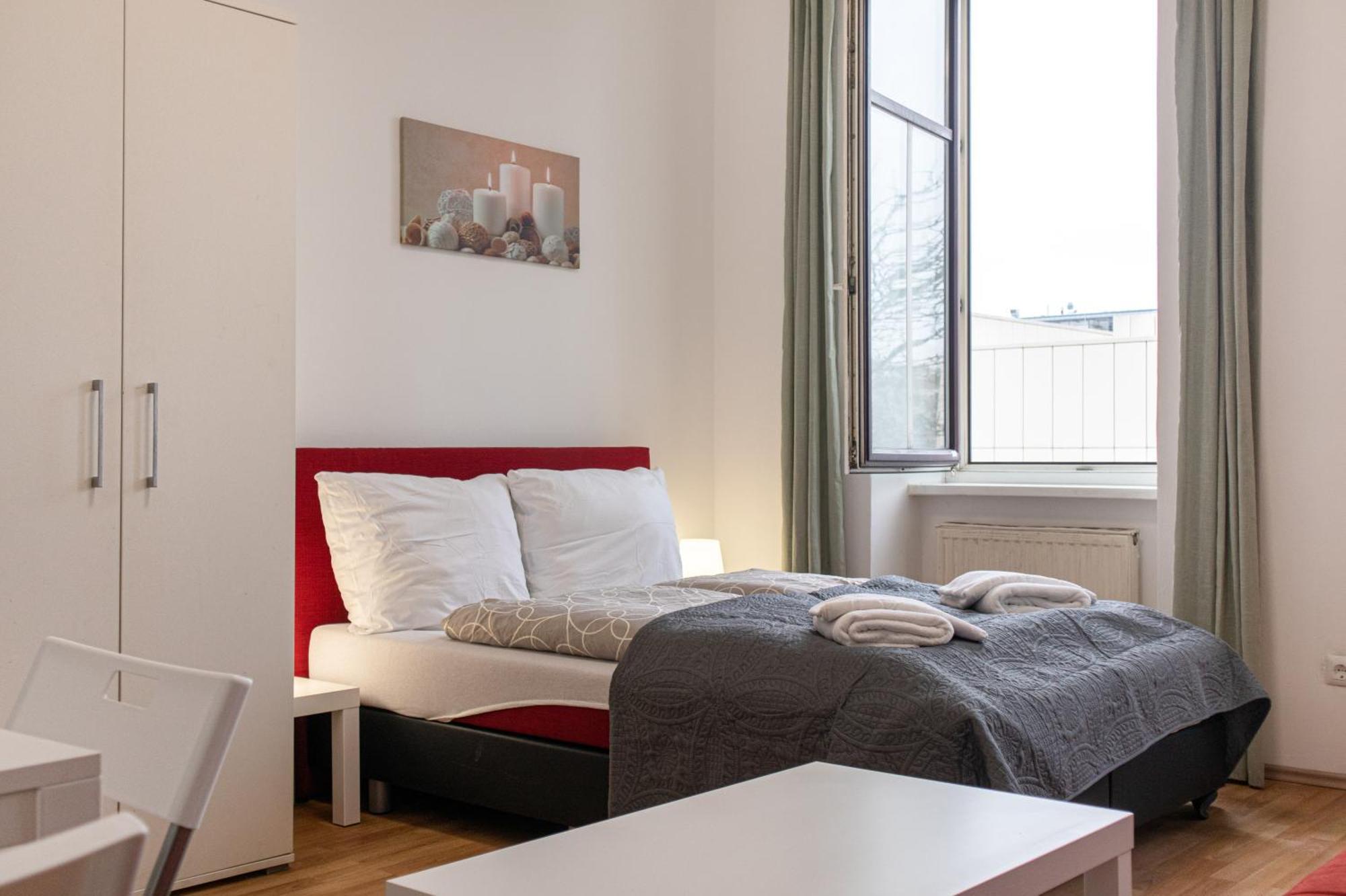 Homelike 2Br Apt. @Millenium Tower/Danube River Bécs Kültér fotó